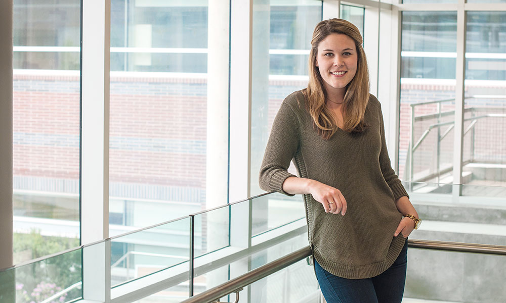 Alysha Baker is a forensic psychology researcher who asks tough questions about truthfulness and deception